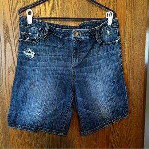 JCPenney Women’s Denim Shorts, Size 32/14